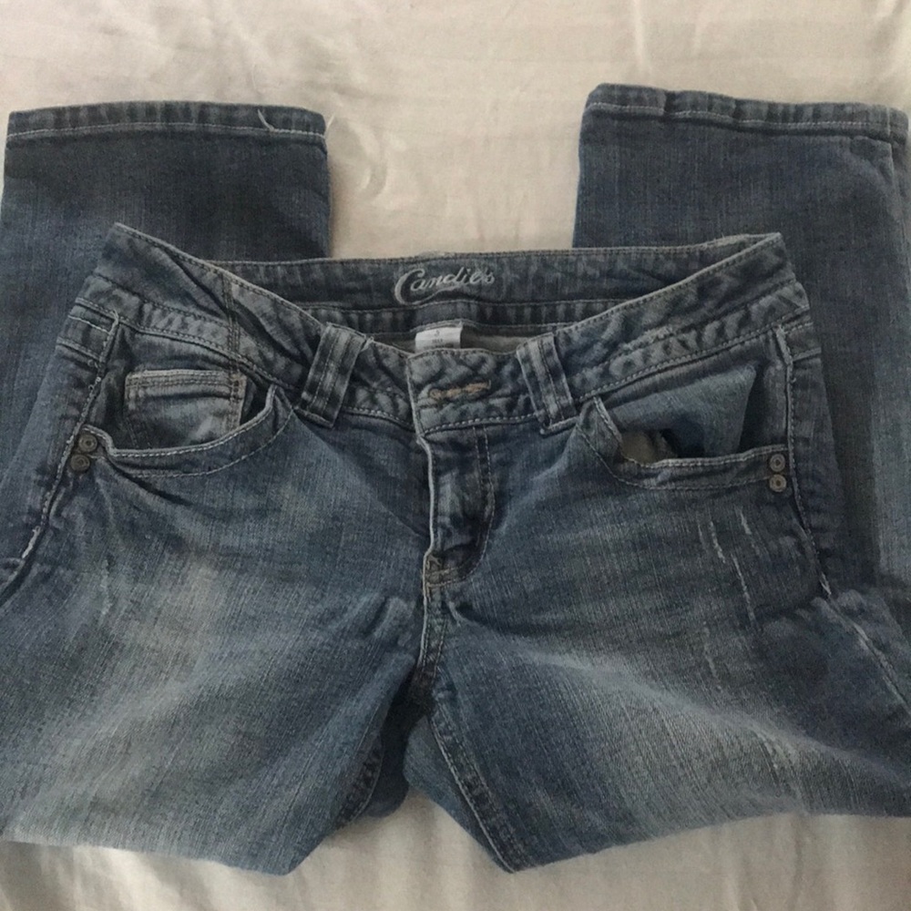 3/$10 Candies Capri Jeans size 5